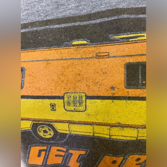 Retro Winnebago RV Van Life I Get Around Graphic Funny Tee Womenโs Tee Luv SMALL - Picture 13 of 14